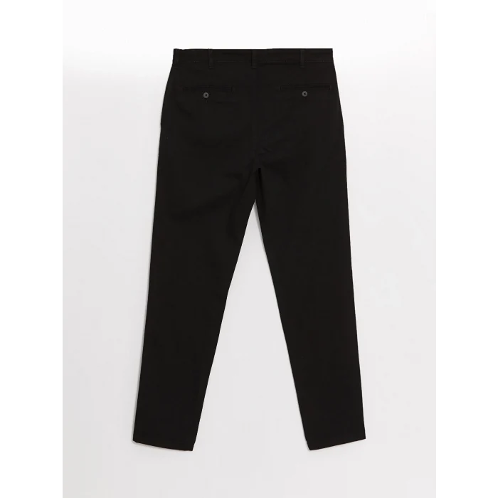 LCWAIKIKI Classic Siyah Dar Kalıp Erkek Chino Pantolon