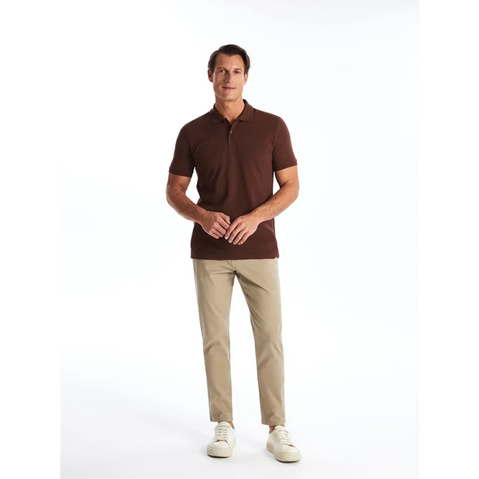 LCWAIKIKI Classic Bej Dar Kalıp Erkek Chino Pantolon