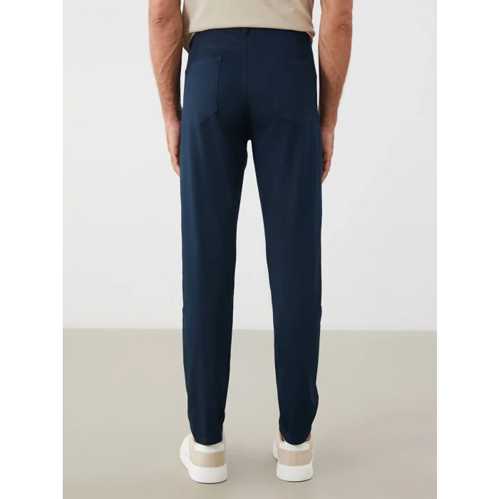 LCWAIKIKI Classic Lacivert Dar Kalıp Erkek Chino Pantolon