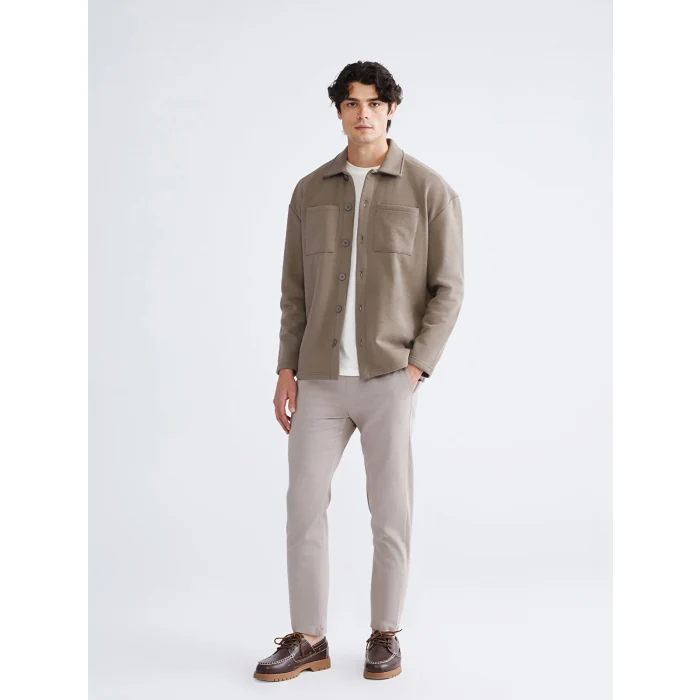 XSIDE Bej Slim Fit Erkek Pantolon