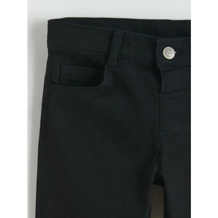 LCW Kids Siyah Basic Gabardin Erkek Çocuk Pantolon