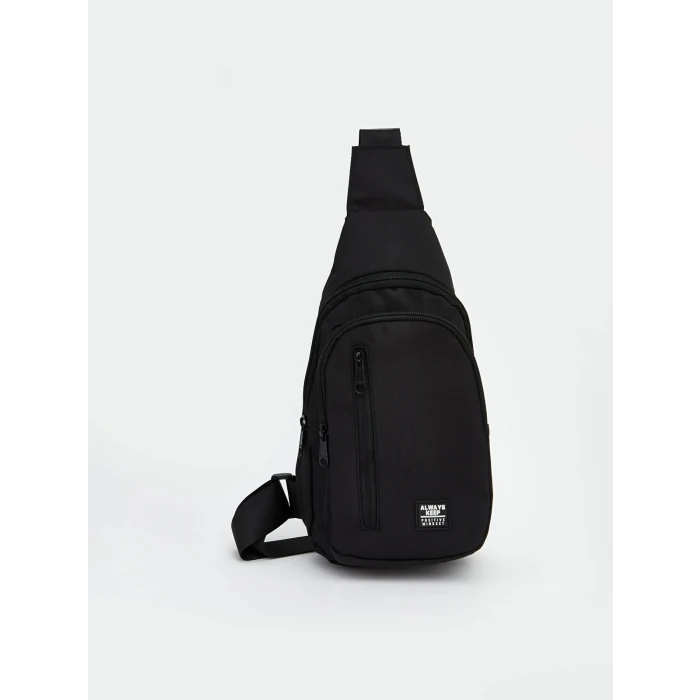 LCW ACCESSORIES Siyah Fermuarlı Erkek Çocuk Sırt Çantası