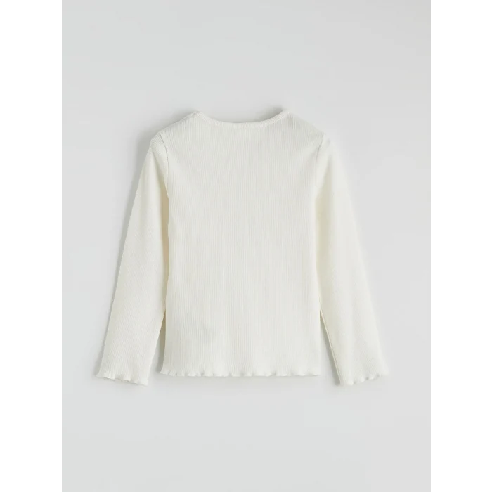 LCW Kids Kahverengi Kız Çocuk Jile Elbise ve Uzun Kollu Tişört