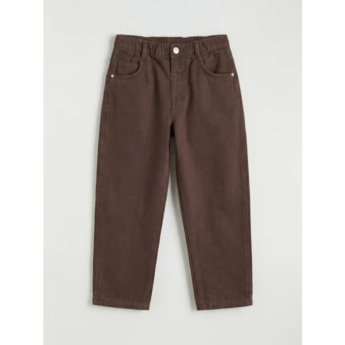 LCW Kids Kahverengi Baggy Fit Erkek Çocuk Pantolon