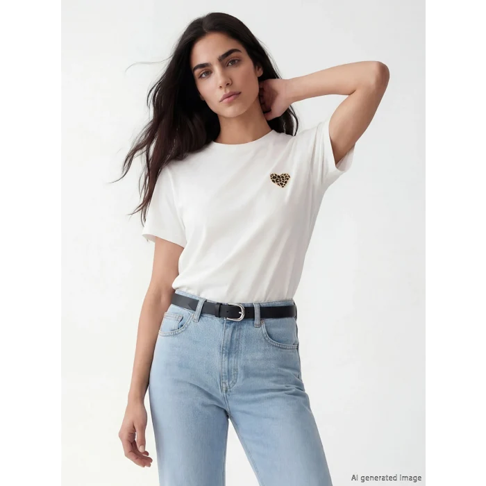 LCW ACCESSORIES Siyah Deri Görünümlü Kadın Kemer