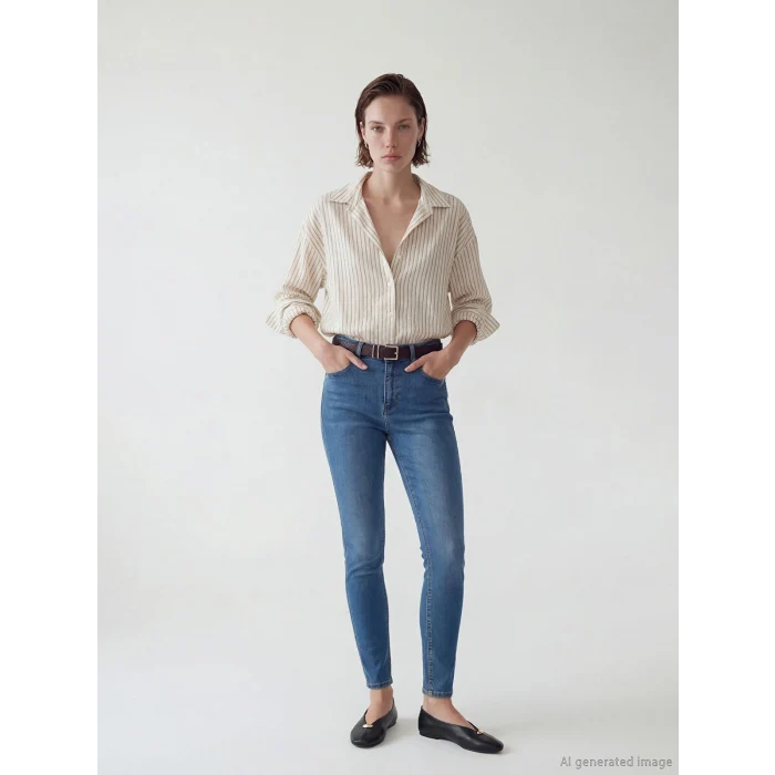 LCW Jeans İndigo Jüpiter Süper Skinny Fit Kadın Jean Pantolon