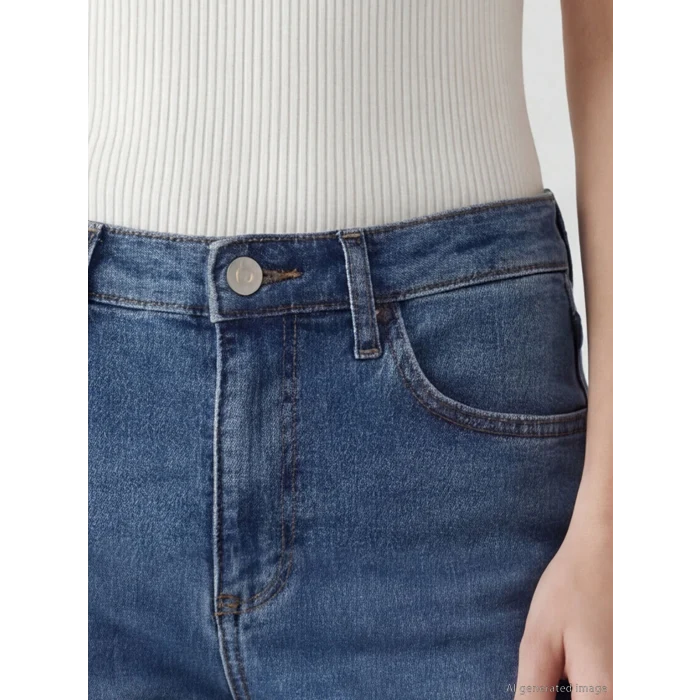 LCW Jeans İndigo Slim Fit Kadın Jean Pantolon