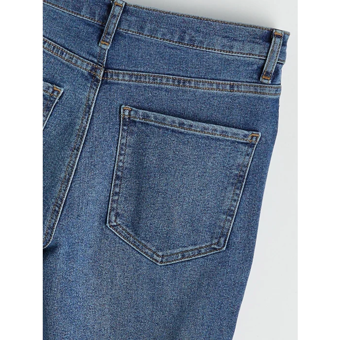 LCW Jeans İndigo Slim Fit Kadın Jean Pantolon