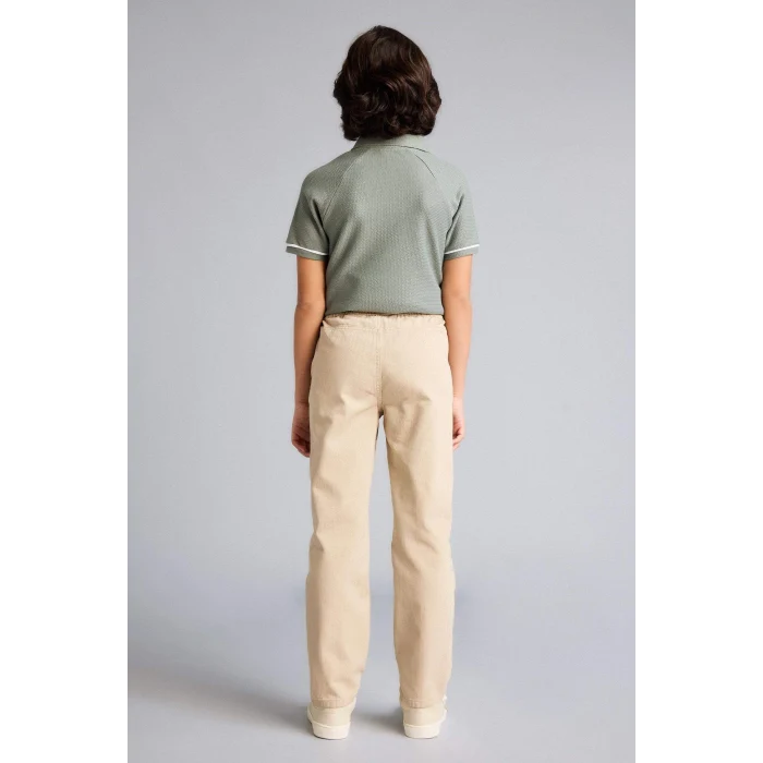 Defacto G6734A8BG716 Bej Gabardin Pantolon Erkek Çocuk