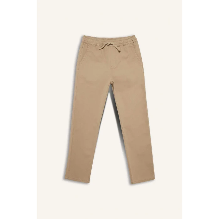 Defacto G6734A8BG716 Bej Gabardin Pantolon Erkek Çocuk
