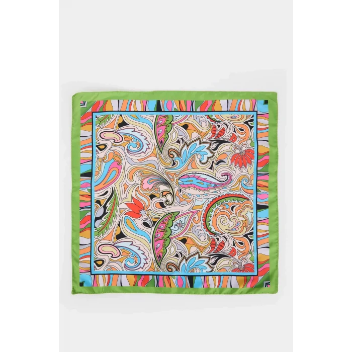 Defacto A0844AXKR1 Çok Renkli Kadın Desenli Fular