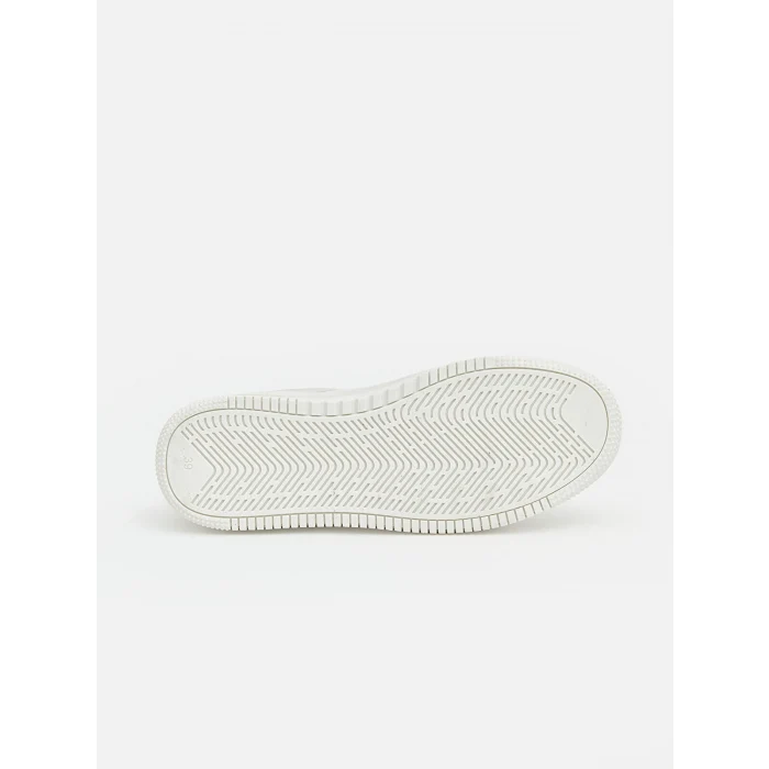 LCW STEPS Bej Deri Görünümlü Kadın Spor Ayakkabı