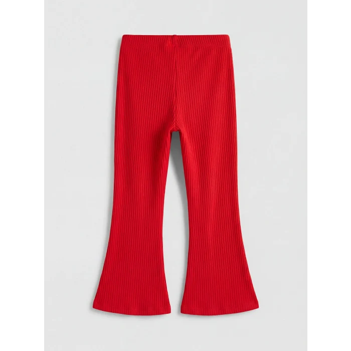 LCW baby Ekru Bebe Yaka Kız Bebek Bluz ve Tayt