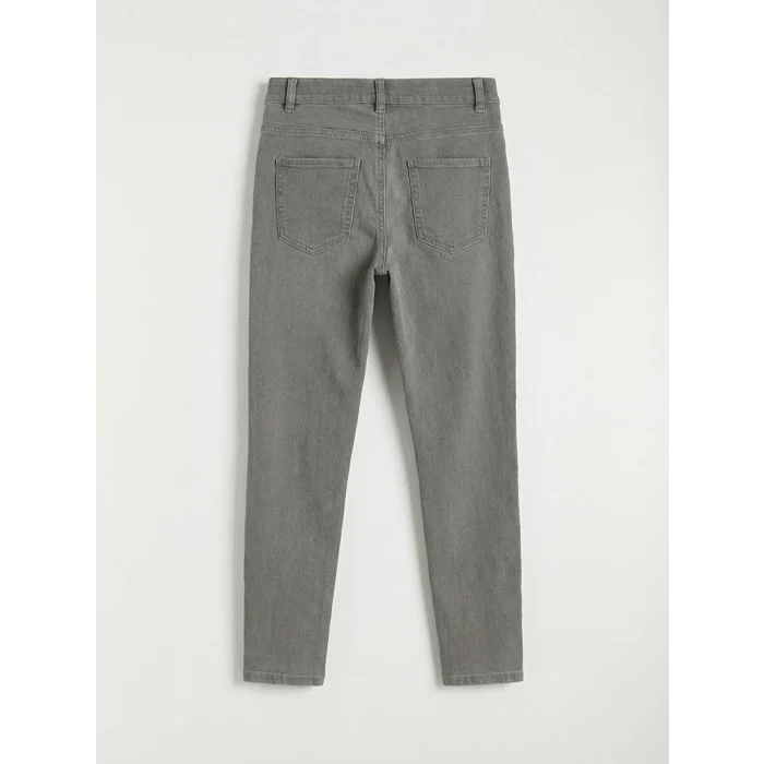 LCW Kids Gri Süper Skinny Fit Erkek Çocuk Jean Pantolon