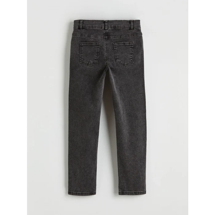 LCW Kids Antrasit Slim Fit Erkek Çocuk Jean Pantolon