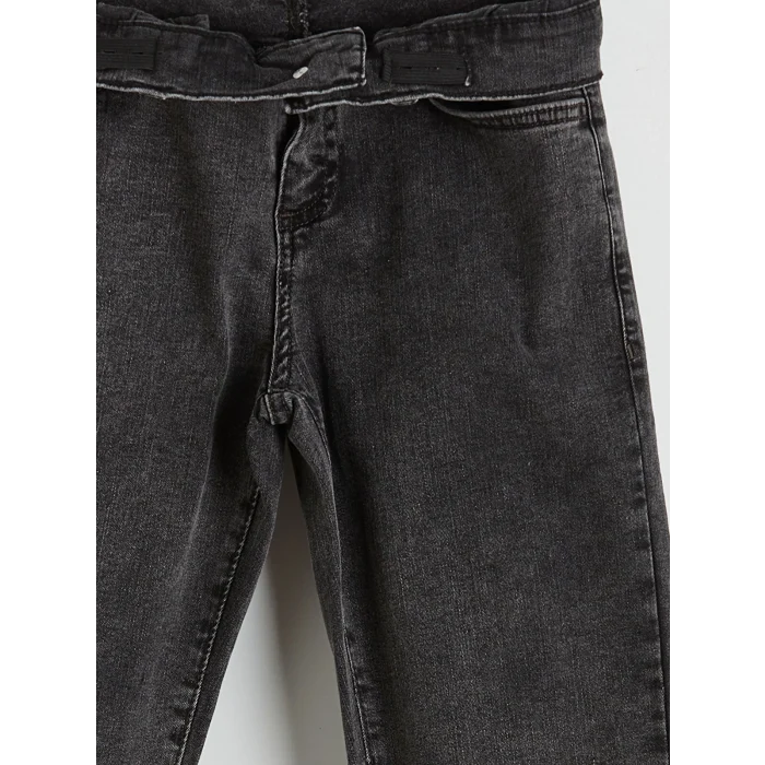 LCW Kids Antrasit Slim Fit Erkek Çocuk Jean Pantolon