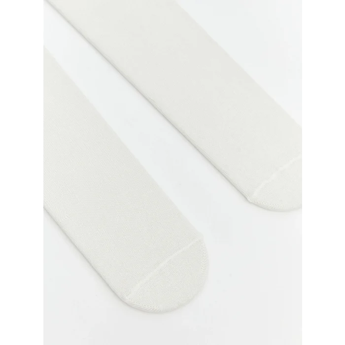 LCW baby Ekru Kız Bebek Külotlu Çorap