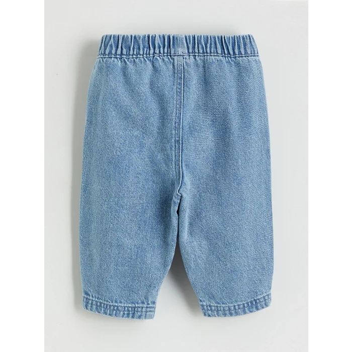 LCW baby Lacivert Baskılı Erkek Bebek Sweatshirt Ve Pantolon Takım