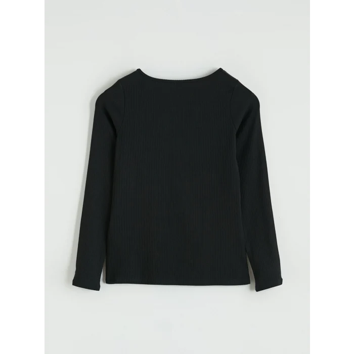 LCW EVERYDAY Siyah Bisiklet Yaka Kadın Body