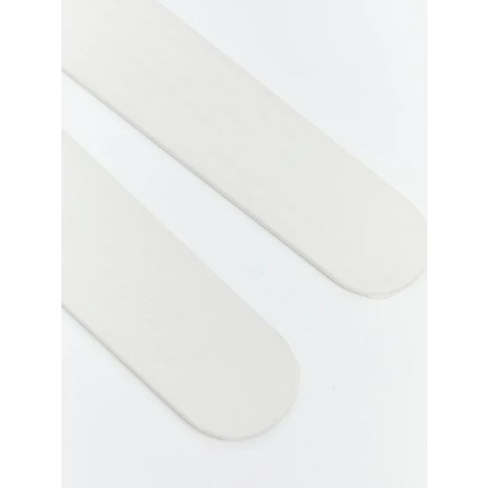 LCW baby Ekru Beli Lastikli Kız Bebek Külotlu Çorap 2li