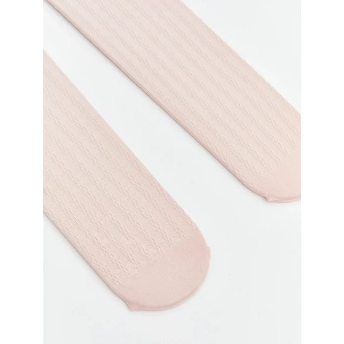 LCW Kids Pembe İnce Kız Çocuk Külotlu Çorap 2li