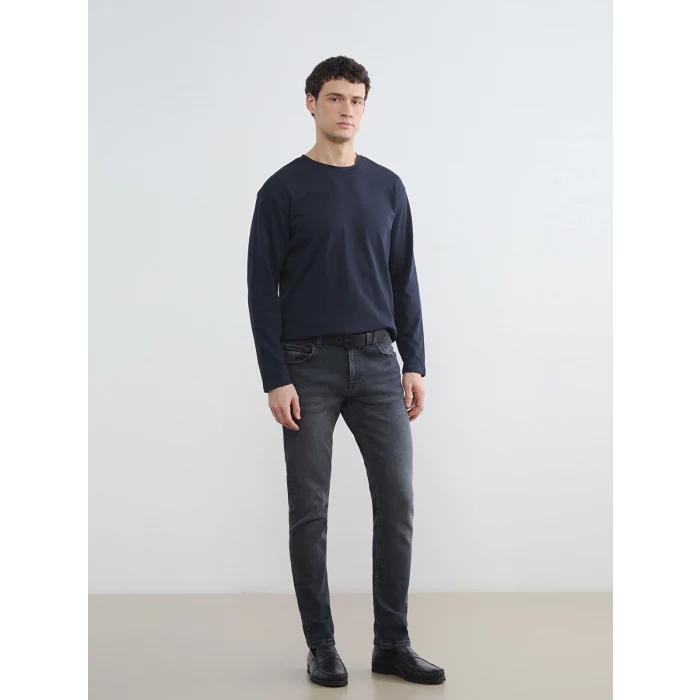 LCW Jeans Antrasit 750 Slim Fit Erkek Jean Pantolon