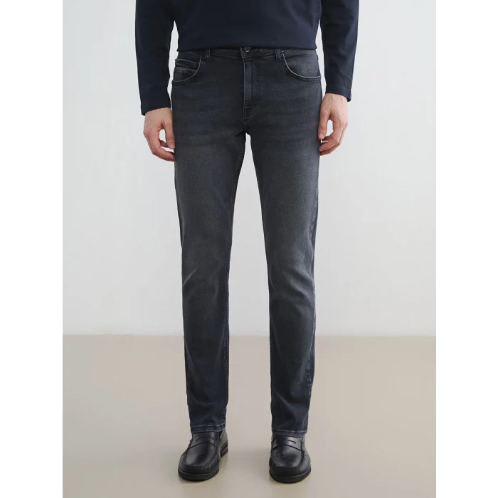 LCW Jeans Antrasit 750 Slim Fit Erkek Jean Pantolon