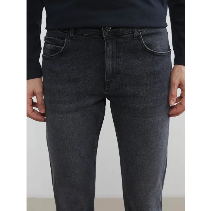 LCW Jeans Antrasit 750 Slim Fit Erkek Jean Pantolon