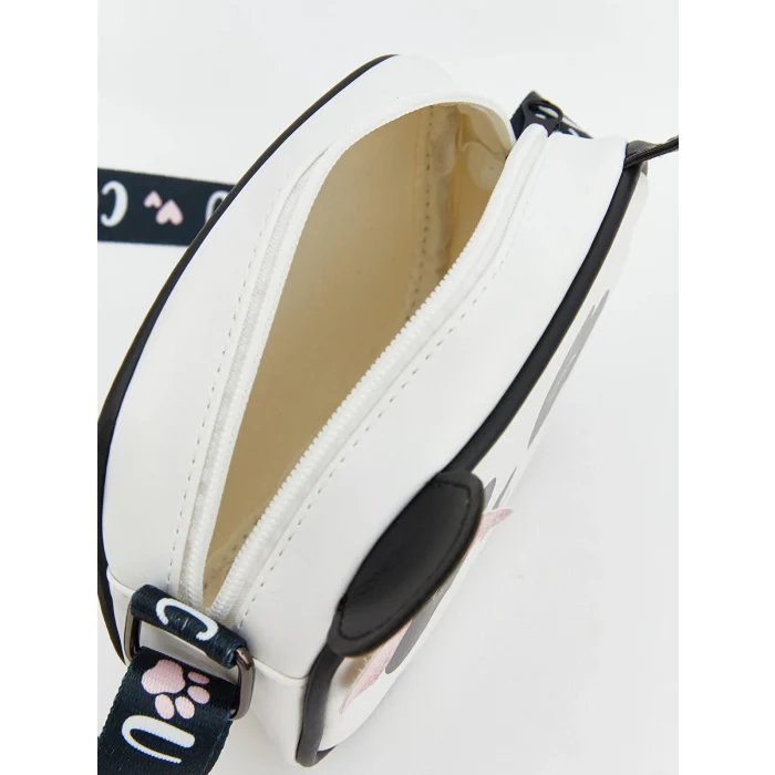 LCW ACCESSORIES Beyaz Hayvan Figürlü Kız Çocuk Beslenme Çantası