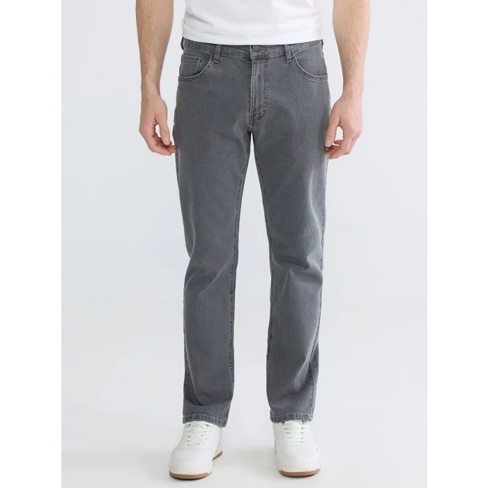 LCW Jeans Gri 779 Regular Fit Erkek Jean Pantolon