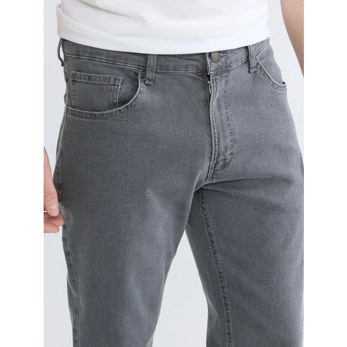 LCW Jeans Gri 779 Regular Fit Erkek Jean Pantolon
