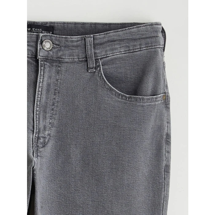 LCW Jeans Gri 779 Regular Fit Erkek Jean Pantolon