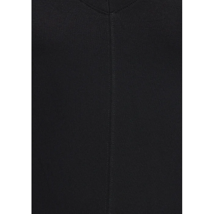 Mavi 166775-900 V Yaka Siyah Basic Viskoz Tişört