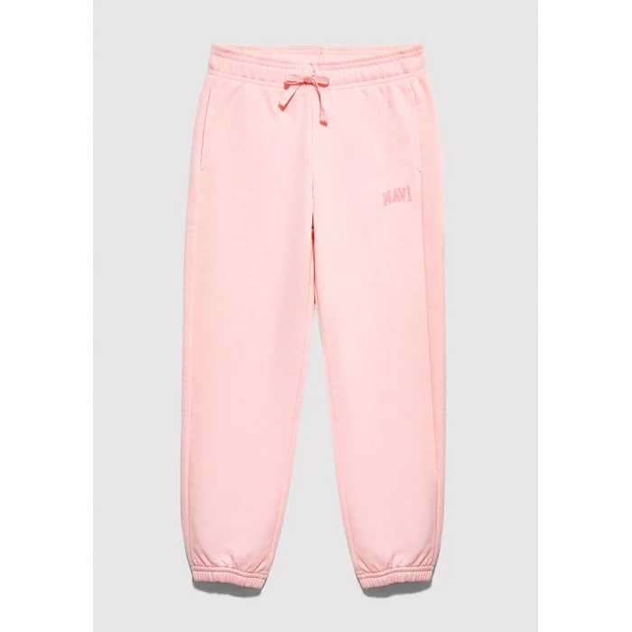 Mavi 7010041-71007 Mavi Logo Baskılı Pembe Eşofman Altı