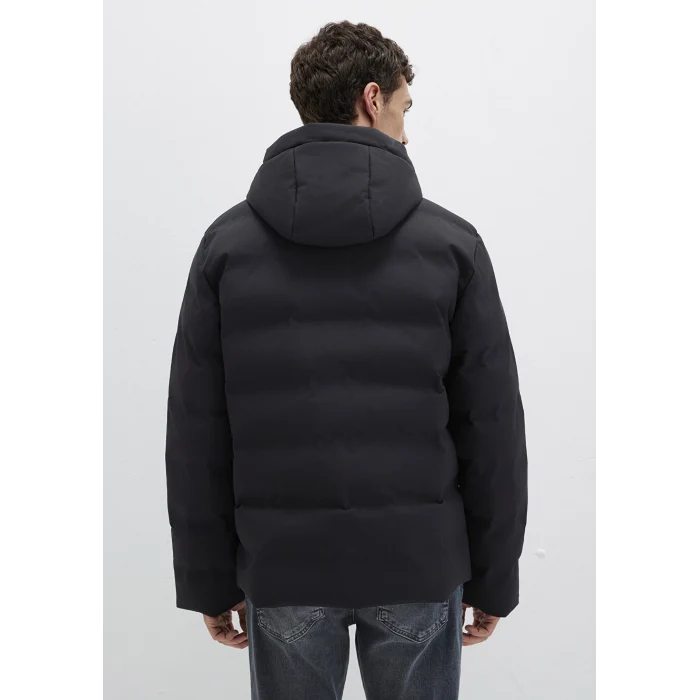 Mavi 0110652-71379 Kapüşonlu Siyah Şişme Mont