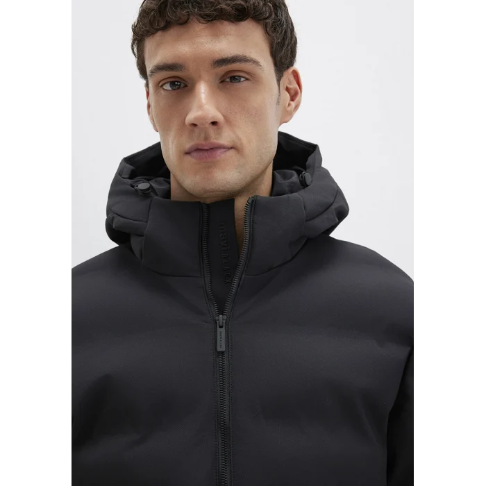 Mavi 0110652-71379 Kapüşonlu Siyah Şişme Mont