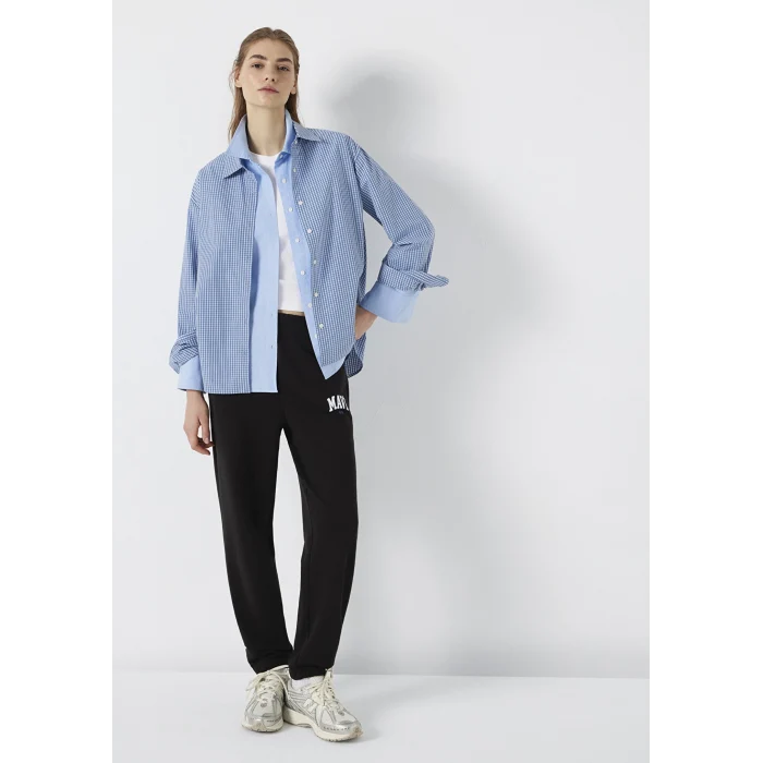 Mavi 1010757-900 Mavi Logo Baskılı Siyah Eşofman Altı