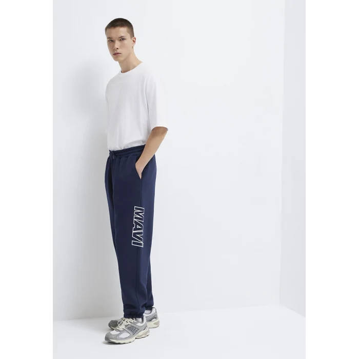 Mavi 0010208-70497 Mavi Logo Baskılı Lacivert Eşofman Altı