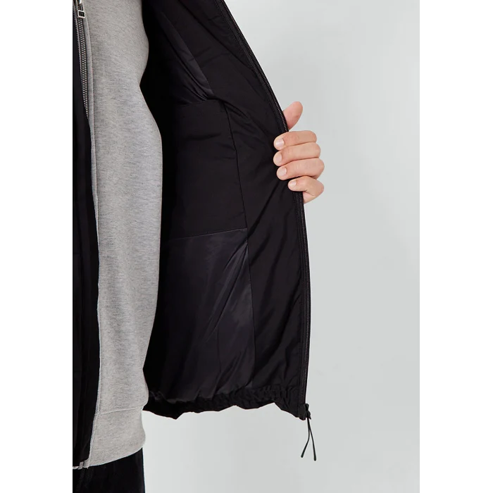 Mavi 0110786-71379 Kapüşonlu Siyah Şişme Yelek