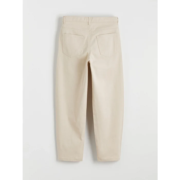 LCW Kids Bej Regular Fit Erkek Çocuk Gabardin Pantolon