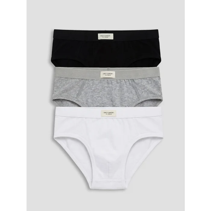 LCW Kids Siyah Erkek Çocuk Külot 3lü