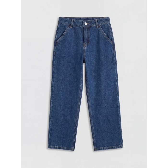 LCW Kids İndigo Loose Fit Erkek Çocuk Jean Pantolon