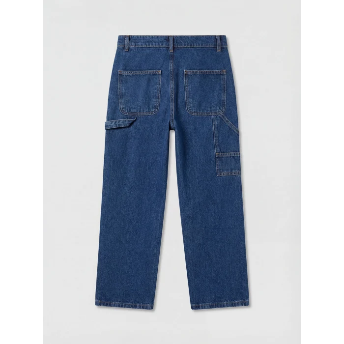 LCW Kids İndigo Loose Fit Erkek Çocuk Jean Pantolon