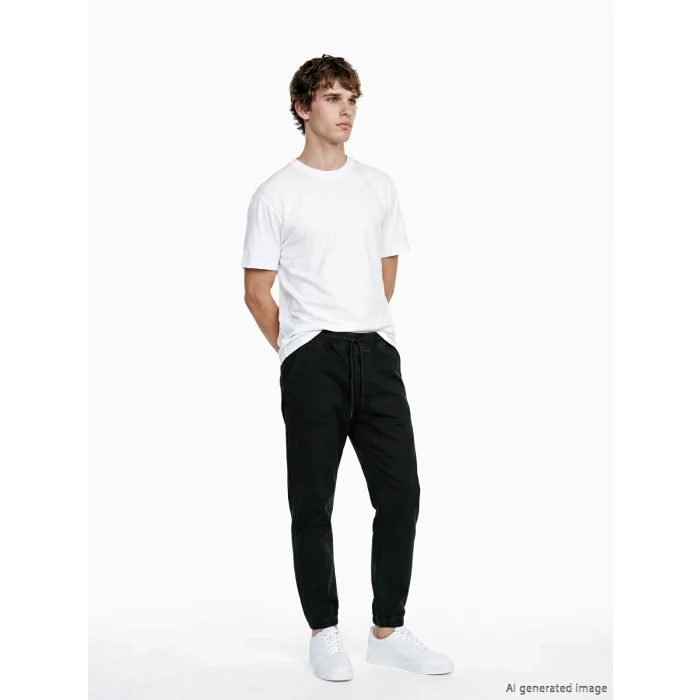 LCW Jeans Siyah 780 Jogger Erkek Jean Pantolon