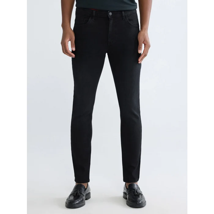 LCW Jeans Siyah 760 Skinny Fit Erkek Jean Pantolon