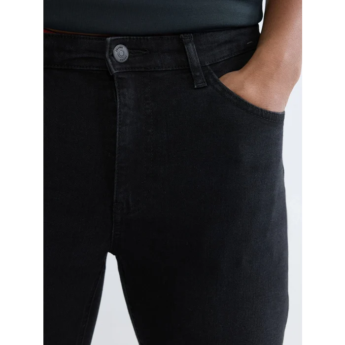 LCW Jeans Siyah 760 Skinny Fit Erkek Jean Pantolon