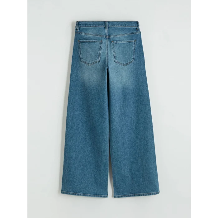 LCW Jeans İndigo Wideleg Kadın Jean Pantolon_BilgiişemDüzeltecek