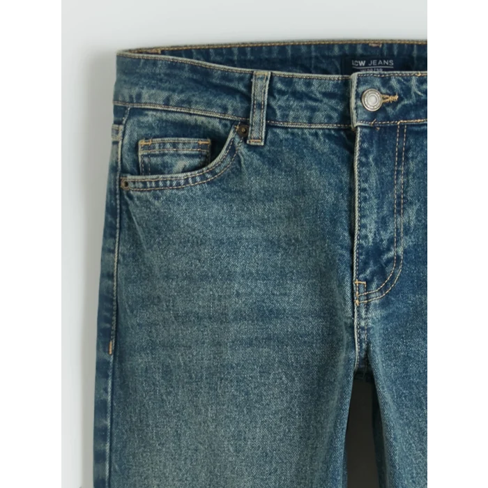 LCW Jeans İndigo Flare Kadın Jean Pantolon