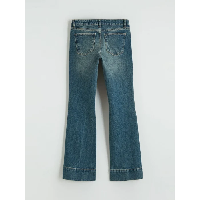 LCW Jeans İndigo Flare Kadın Jean Pantolon