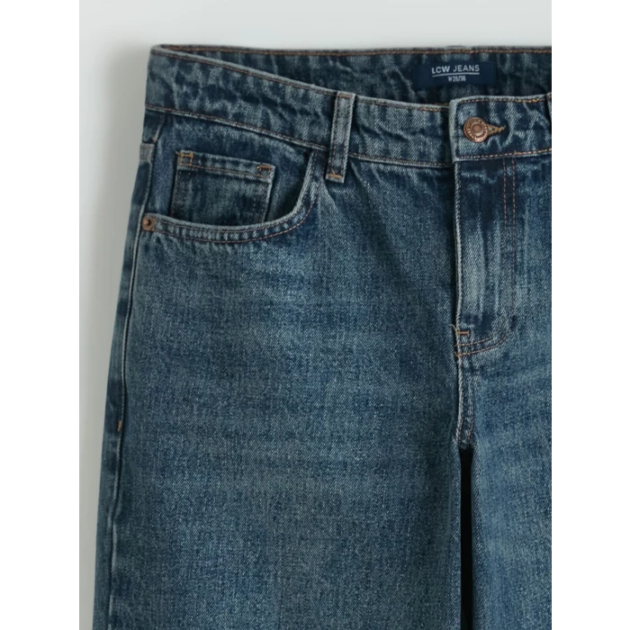 LCW Jeans İndigo Wideleg Kadın Jean Pantolon